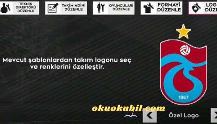 DLS 2022 Trabzonspor Yeni Forma ve Logo Yapımı