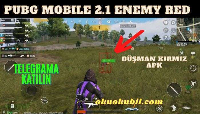 Pubg Mobile 2.1 Enemy Red Düşman Kırmızı İndir