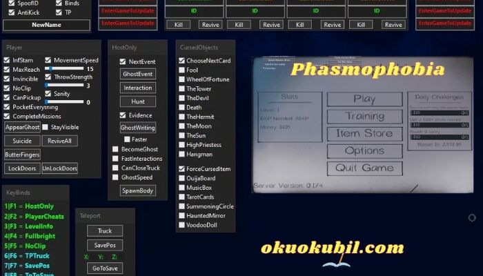 Phasmophobia v0.4.7.9 PC Hız Hilesi + ESP İndir