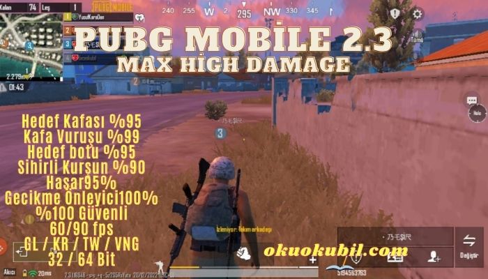 Pubg Mobile 2.3 Max High Damage Hileli İndir