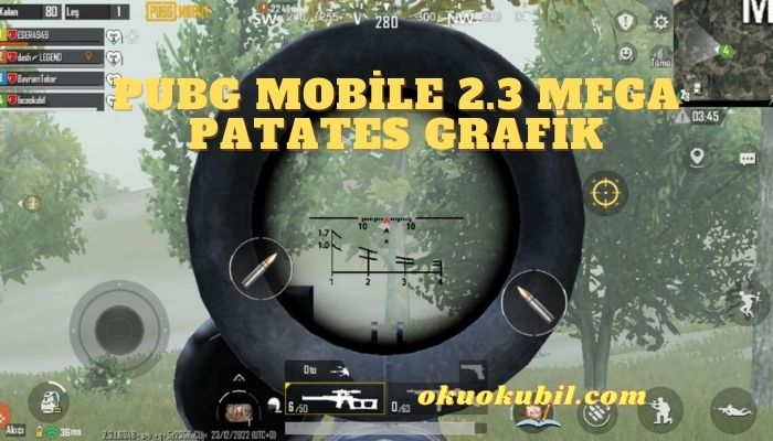 Pubg Mobile 2.3 Mega Patates Grafik Hileli İndir
