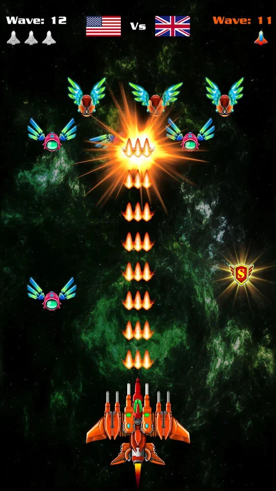 Galaxy Attack: Alien Shooter v42.2 Hasar Hileli Mod Apk