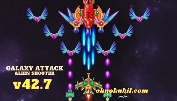 Galaxy Attack: Alien Shooter v42.7 Hasar Hileli Mod Apk