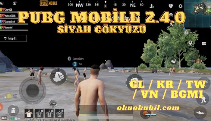 Pubg Mobile 2.4 Siyah Gökyüzü Mini Pak Hileli Config