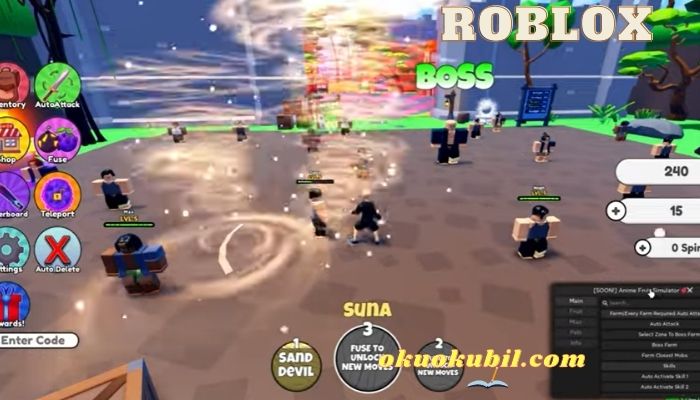 Roblox Anime Fruit Simulator Auto Farm Hileli İndir
