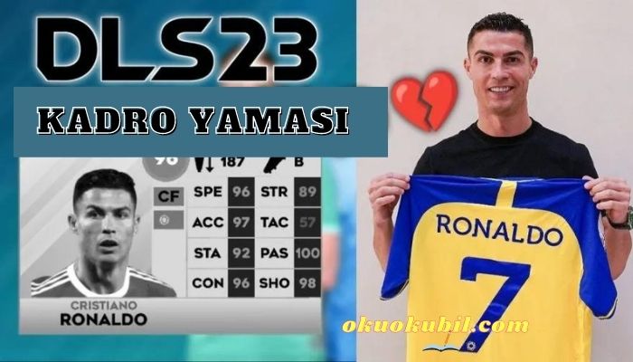 DLS 23 Al Nassr Ronaldo Takım Kadro Yaması İndir