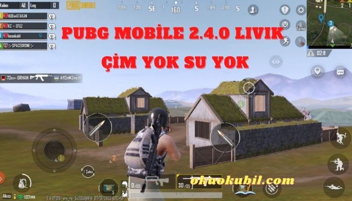 Pubg Mobile 2.4 LIVIK Çim + Su Yok Hileli Config