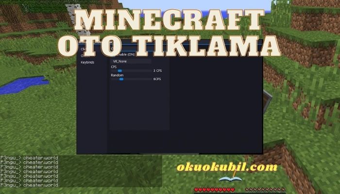 Minecraft Otomatik Tıklama Hileli Makro İndir