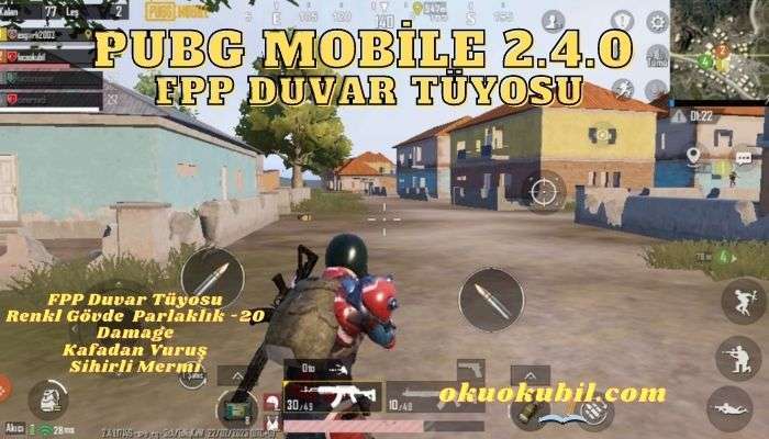 Pubg Mobile 2.4 FPP Duvar Tüyosu Hileli Config