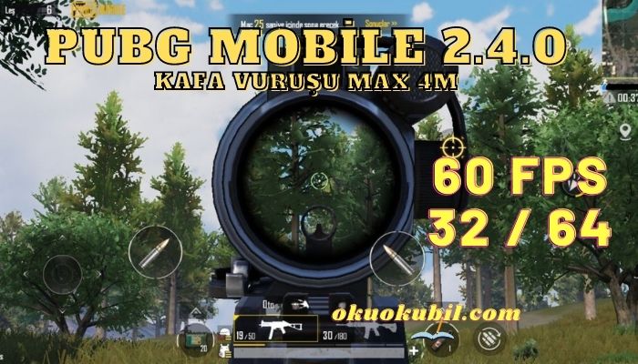 Pubg Mobile 2.4 Kafa Vuruşu Max M4 Hileli Config