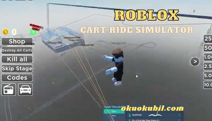 Roblox Cart Ride Simulator Para Hileli Script İndir