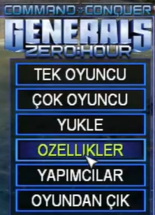 Command Conquer: Zero Türkçe Yama + Kurulum